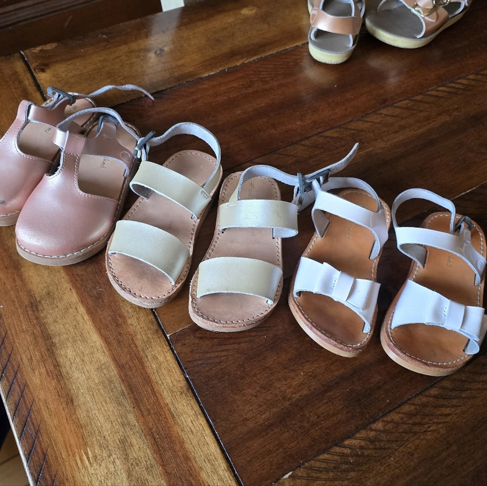 Set Of 3 Freshly Picked Toddler Sandals Size 6
